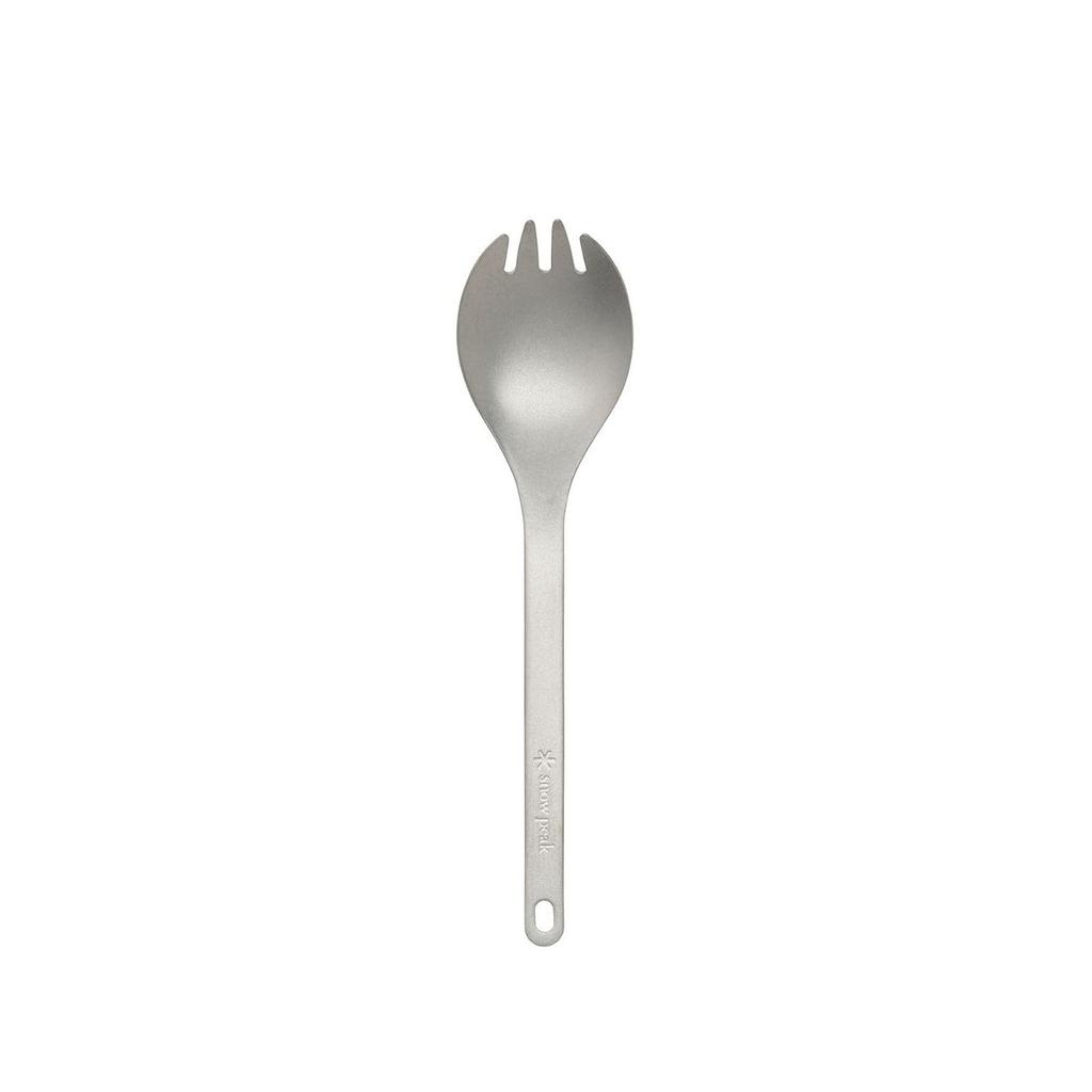 Snow Peak Recycled Titanium Split Spoon SCT-004RE Cutlery Lightweight Camping Outdoor Picnic