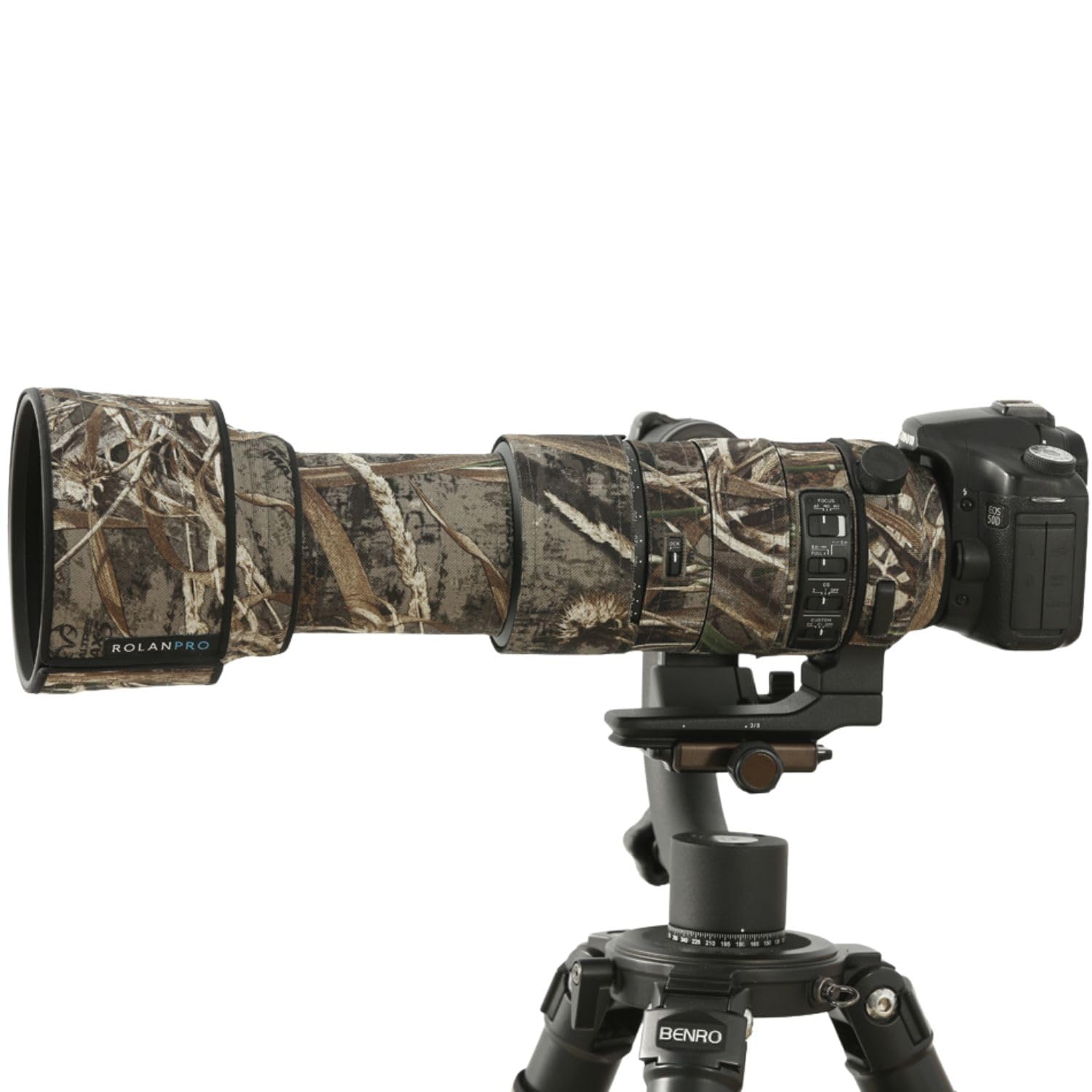 

ROLANPRO Lens Cover Compatible with SIGMA DG OS HSM Sports Camouflage coat for telephoto lens protection Color Dead grass camouflage 60-600mm