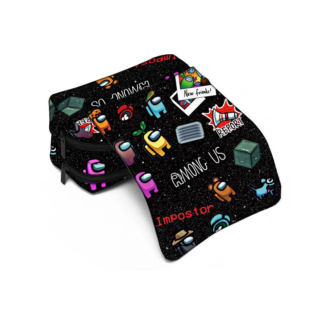 Among Us Pencil Case Storage Bag With Polyester Material For Kids And Teens