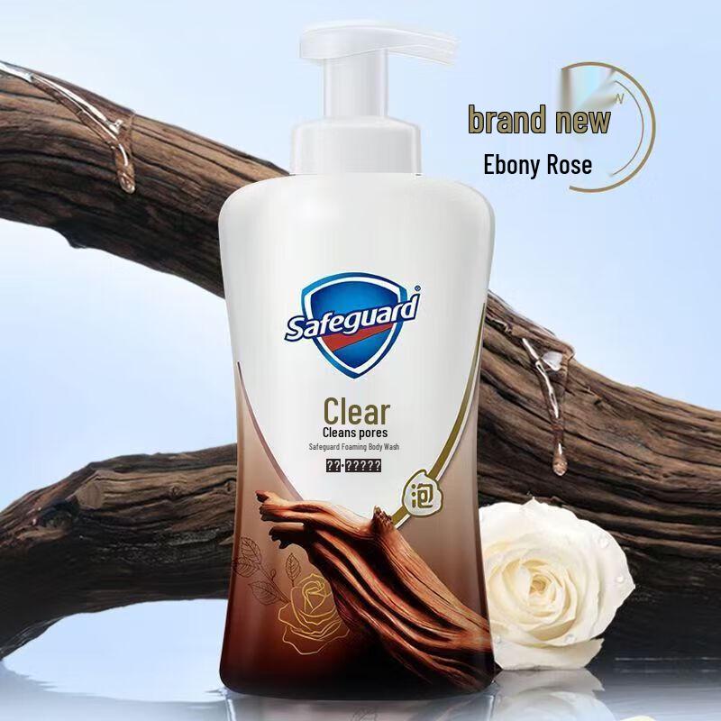 

Safeguard Deep Obsidian Rose Foaming Shower Gel