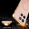 For Motorola Moto G56 5G Phone Case Carbon Fiber Textured Electroplated TPU Back Cover