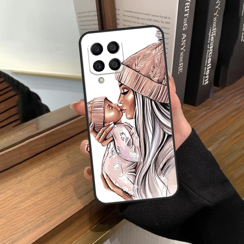 Familie Mom Girl Women Case For Samsung Galaxy M56 M06 M16 M36 M52 M32 M12 M54 M34 M14 M35 M55 M15 M11 M31 M13 M53
