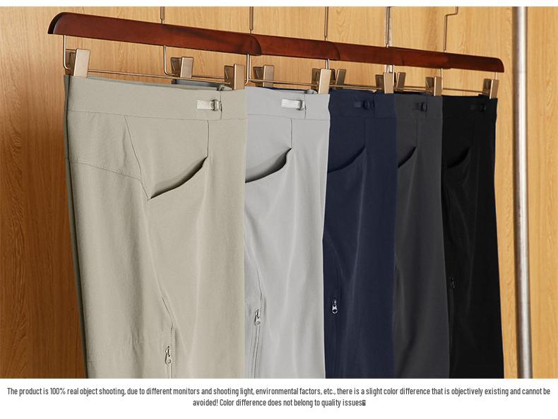 Męskie Szybkoschnące Nylonowe Spodnie Turystyczne - Inspirowane Ptakami, Odporne na Ścieranie, Casualowy Styl Outdoorowy