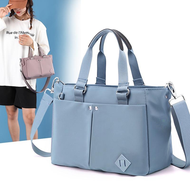 Nylon cloth women's bag new women's messenger bag trendy portable shoulder tote bag fashion