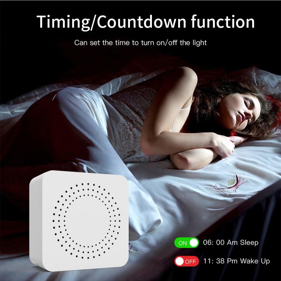 10A/16A Graffiti WiFi Smart Switch APP Remote Control Alexa Voice Control Smart Box on/Off Device