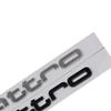 Per Audi Quattro Decalcomanie Auto in ABS RS4 RS5 Q3 S3 A3 A5 A6 A4 RS3 RS6 A1 Q5 Q2 S5 RS7 Emblema Bagagliaio Adesivi Griglia Frontale Accessori