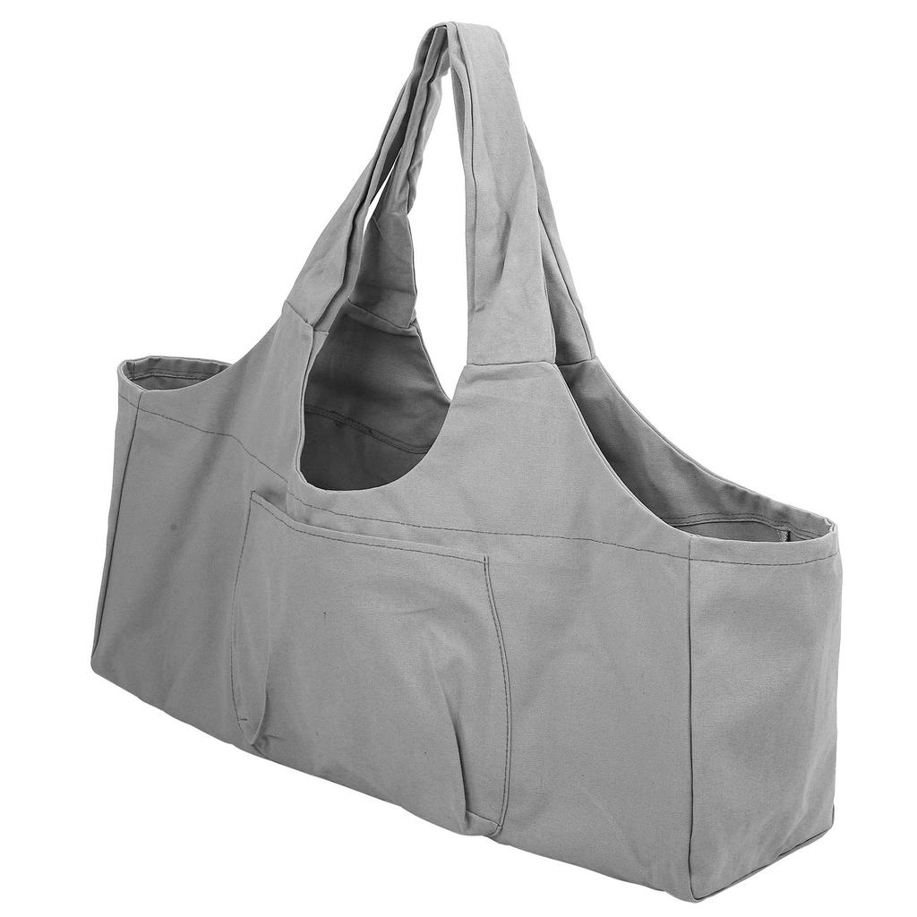 and spacious yoga bag with yoga mat perfect for travel or as a gift Lightweight, durable, bag/gym storage, (grey)