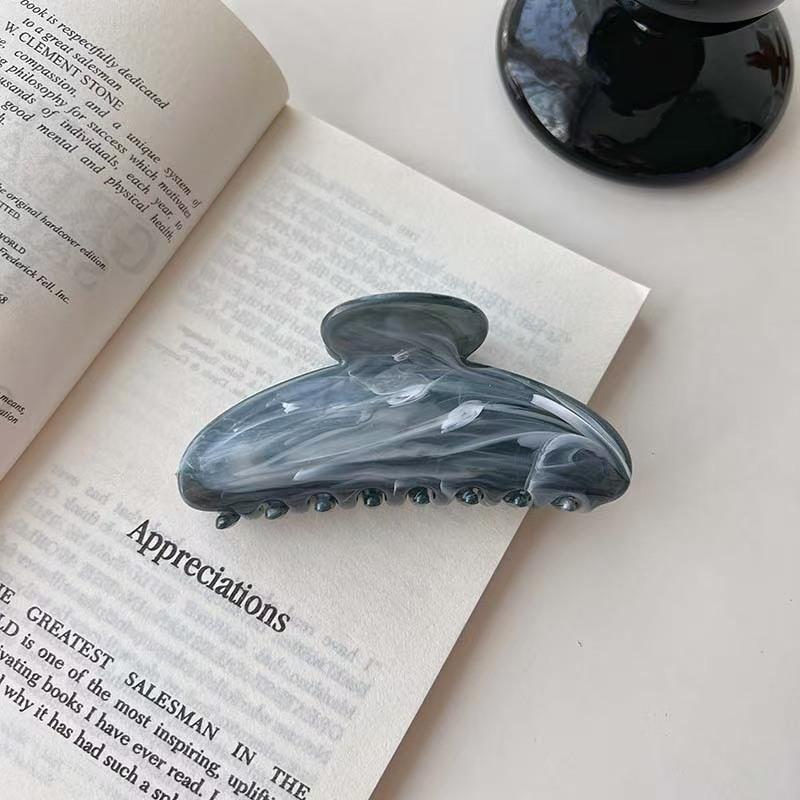Imitation Acetate Jelly Color Hair Clip Women's High-end Hair Shark Clip Temperament Hair Accessories