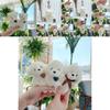 Soft And Comfortable Love Bear Dog Plush Doll Pendant Ideal For Parties And Festivals 11cm In Size
