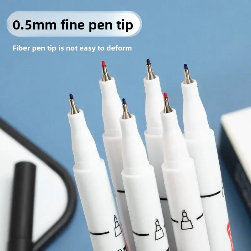 4/8/12 Stück 0,5 mm Magnetische Whiteboard-Marker Stifte Office Schule Whiteboard Schreibwaren Extrafeine Spitze Mehrfarbig