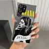 Retro Sänger Kurt Cobain Handyhülle für Samsung Galaxy S26 S24 S23 Ultra S25 Edge S22 S21 Plus S20 FE + Weiche Druckschale Funda G