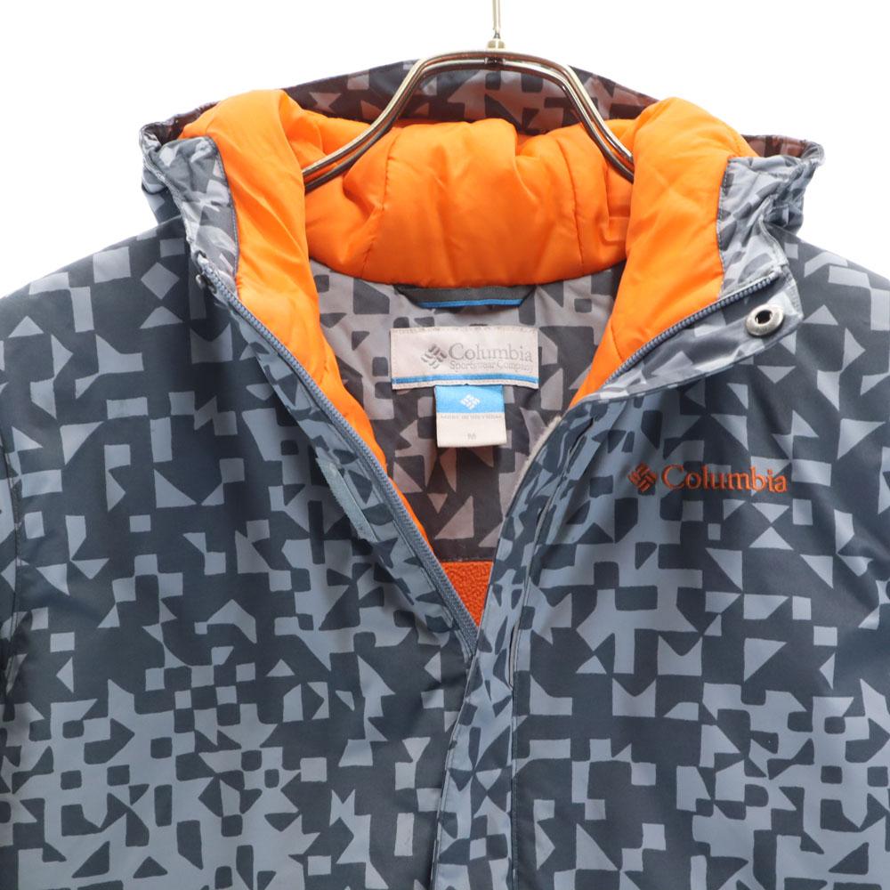 Columbia Geometric pattern Batting jacket M gray Kid's Used