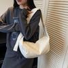 2025 New Oblique Span Personalized Foreign Style Dumpling Bag Versatile Niche Ins Women's Design Casual Trendy Cool Women's Shoulder Bag