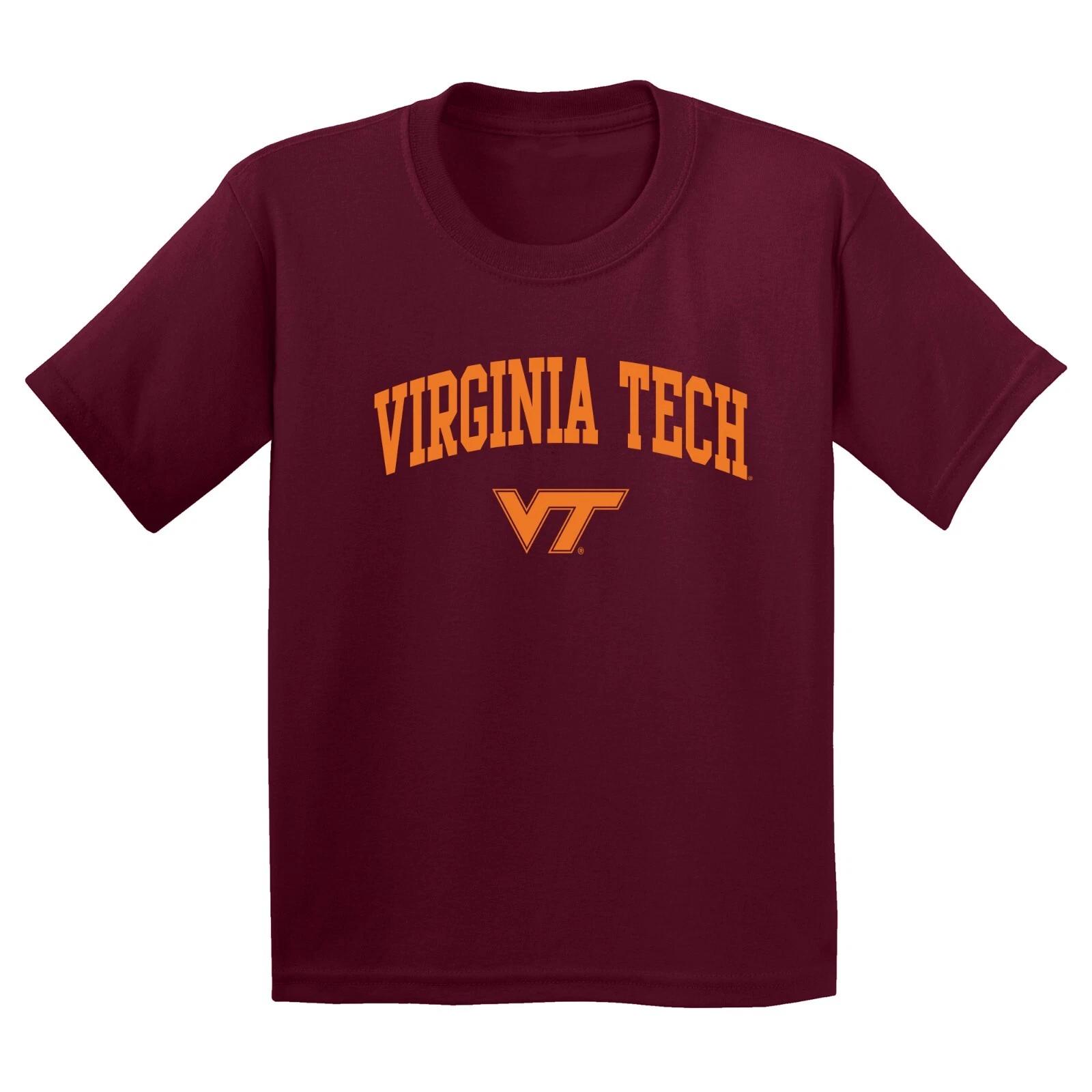 Virginia Tech Arch Logo Youth T-Shirt - Maroon XL