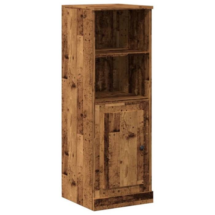 VidaXL Buffet haut vieux bois 36x35,5x103,5 cm bois d'ingénierie, armoire, armoire de rangement, buffet haut, armoire 857149