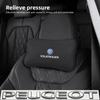 Hijk1 Car Neck Pillow Seat Headrest Automatic Memory Cotton Protective Pad For VW Golf T‑Roc Tiguan Polo Passat T‑Cross Taigo ID.4