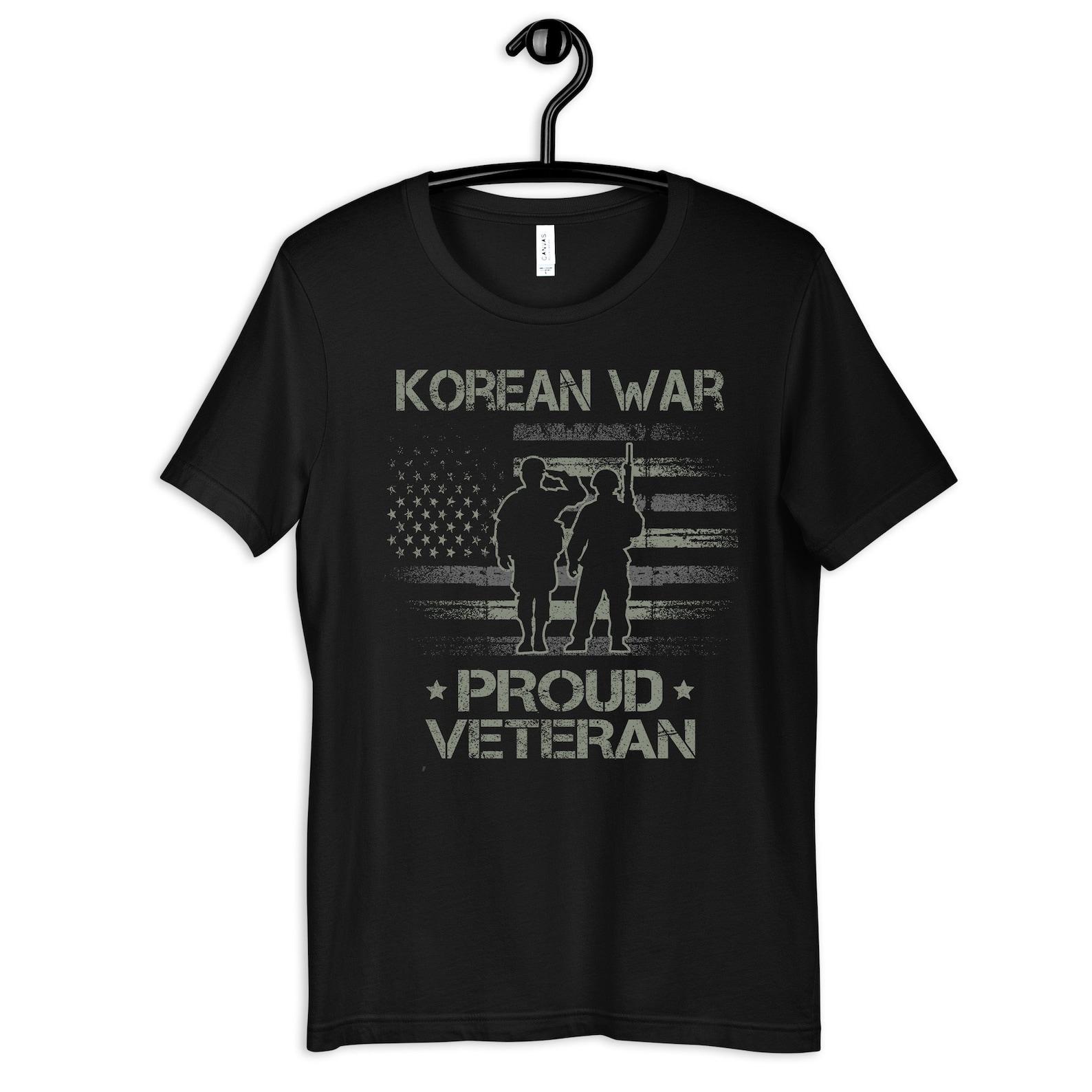 Korean War Proud Veteran Shirt, Korean War Veterans T-Shirt, Tee, T-shirt, T-shirt, Tank Top S