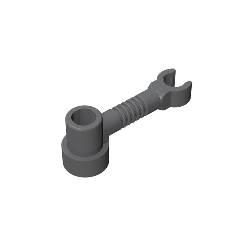 Non-Toxic Moc 10Pcs 4735 Bar 1X3 With Clip Building Blocks Kit Stud Holder Bricks Educational Particle Puzzle Toy Children Birthday Gifts