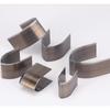18Pcs Leather Corner Puncher Leathercraft Hole Punching Tool Leather End Punching Tool Carbon Steel Corner Cutter Tool