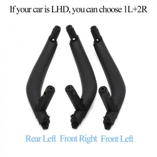 Interior Door Handle Panel Pull Trim Cover For BMW X5 F15 2014-2018 Replacement