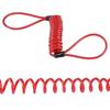 1 Set Motorcycle Disc Brake Lock With Red Rope Kit Aluminum Alloy Mountain Road Bike Anti-theft Lock