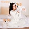 Chongker Corgi Hundefigur, Lebensechte Tierfigur, Plüschtiergeschenk, Welsh Corgi Tierplüschtier, Freund, Kind, Freund, Geburtstag, Geschenk,