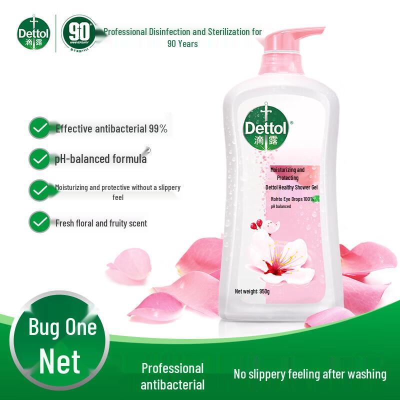 Dettol Moisturizing & Protective Healthy Shower Gel