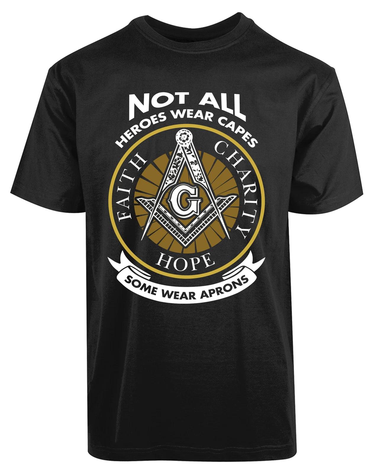Not All Heroes Wear Capes Some Wear Aprons New Mens Shirt Faith Charity Hope Tee S