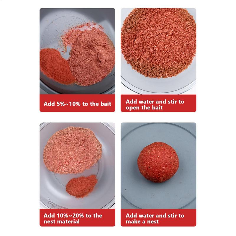 30g Bait Scent Fish Attractants Enhancer Red Worm Scent Fish Bait Additive Highly Concentrated Freshwater Saltwater Fishing