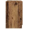 Bathroom Cabinet with Door Rustic Wood Look 59 x 37 x 59 cm Engineered Wood