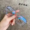 Metal punk Computer Glasses Frame Women Men Anti Blue Light square Eyewear Blocking Glasses Optical Spectacle Eyeglass