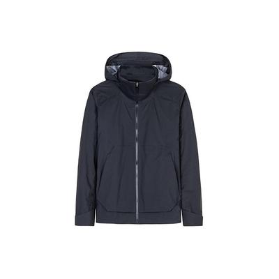 Ganzjahres-Serie Kapuzen-Sport-Langarm-Windbreaker Herren Oberbekleidung Basic-Schwarz 152420603-3