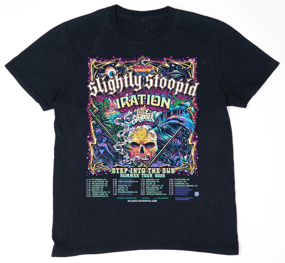 New Slightly Stoopid Band Tour 2025 Gift For Fan S to 5XL T-shirt GC4061 Unisex T-Shirt XXXXL