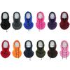 Winter Full Face Cycling Mask Fleece Ski Windproof Cap Outdoor Sports Bib Cold Padded Hood Mask Motorcycle Neck Helmet Hat