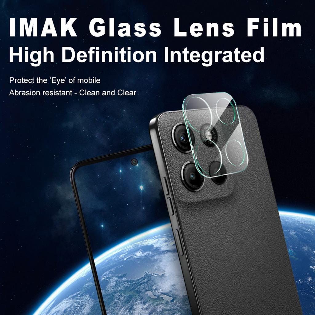 For Moto G15 G17 Power 4G Glass IMAK High Definition Integrated Glass Lens Film