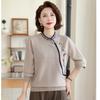 Autumn and Winter New Middle-aged and Elderly Women's Clothing, Foreign Style Age-reducing Sweater, Bottoming Shirt, Mother's Winter Clothing