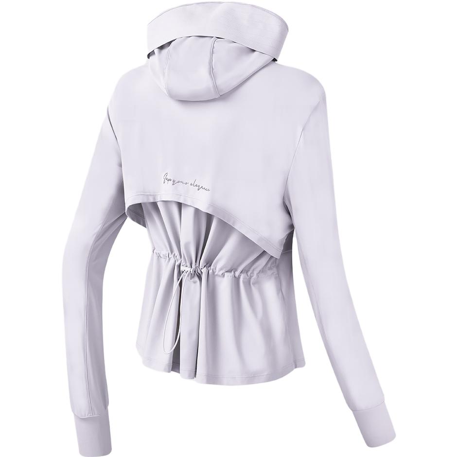 Fila Latte Girl 3.0 Solid Color UV Protection Lightweight Breathable Sun Protection Jacket Women Jackets Chrysanthemum-Purple A11W321505FPU