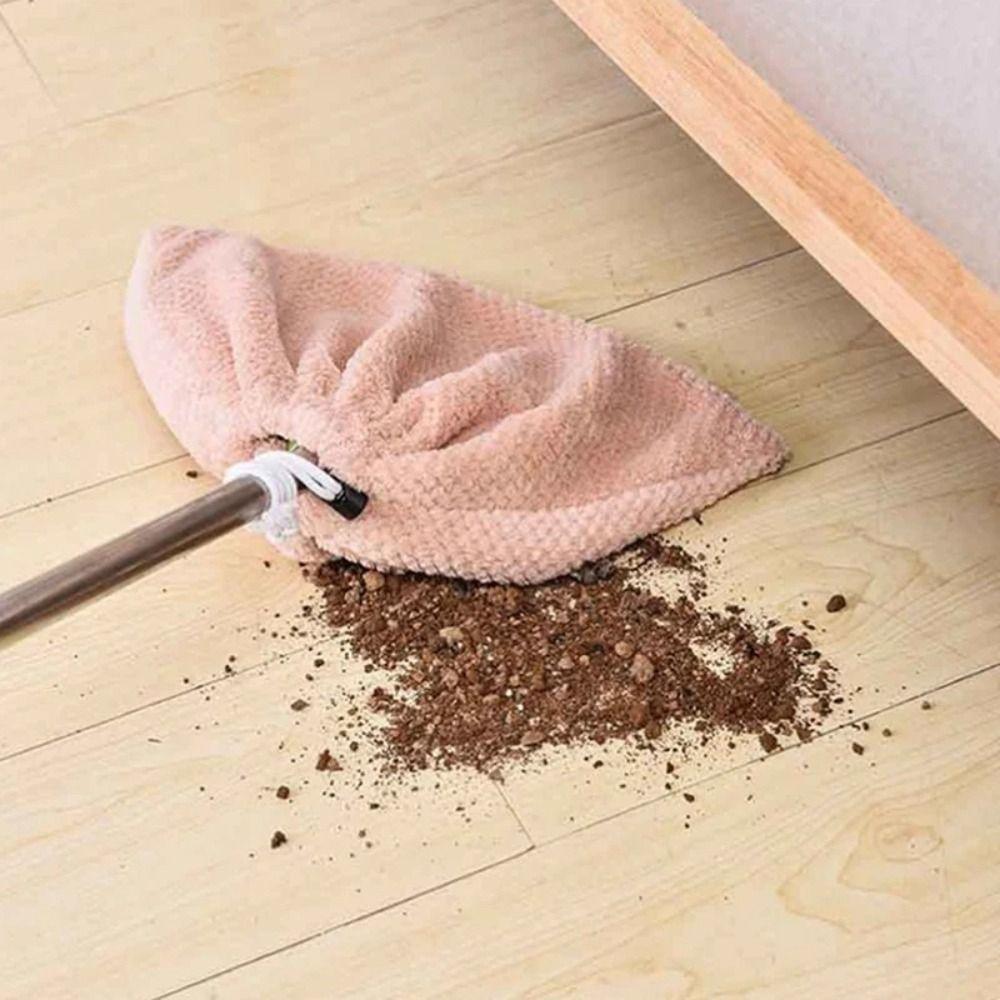 Dust Removal Sweeping Cloth Reusable Mop Cloth Multifunction Broom Cover Cloth