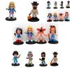 Gorgeous 8pcs Stranger Things Figures Set Steve Cannibal Flower Xmas Model Gift