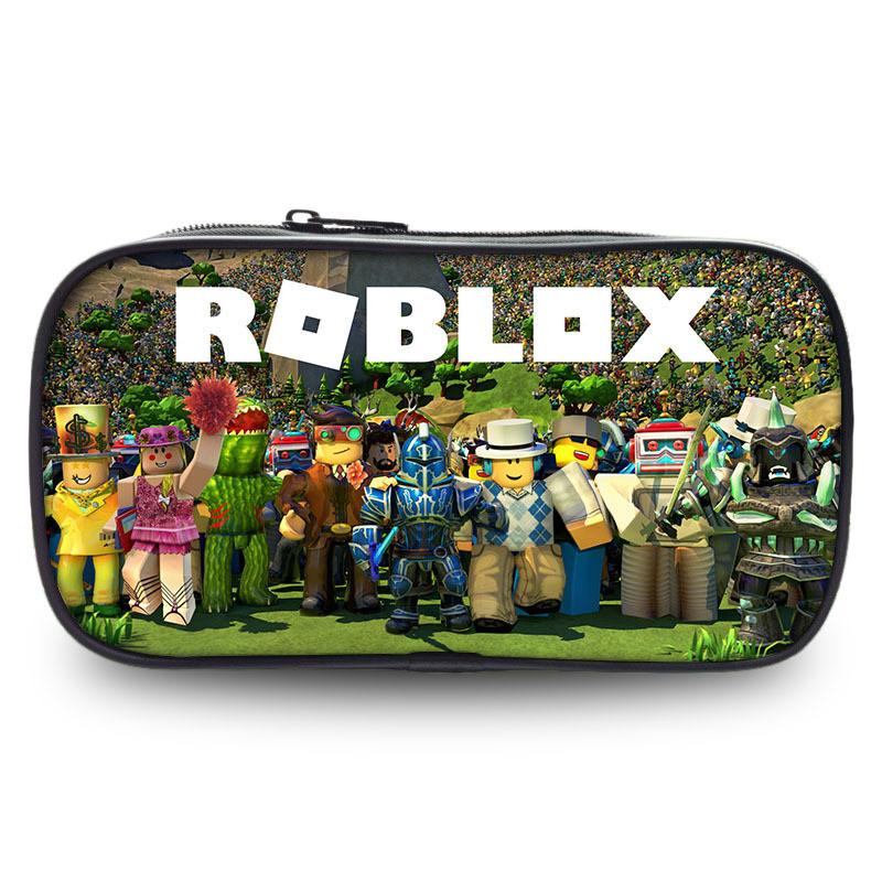 

Просторный пенал Roblox из прочной ткани Оксфорд с забавными рисунками для студентов StyleA