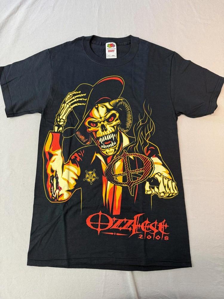 Vintage Ozzfest Tour 2008 T-shirt - OzzFest Tee Shirt - Size S-5XL REPRINT Unisex T-Shirt M