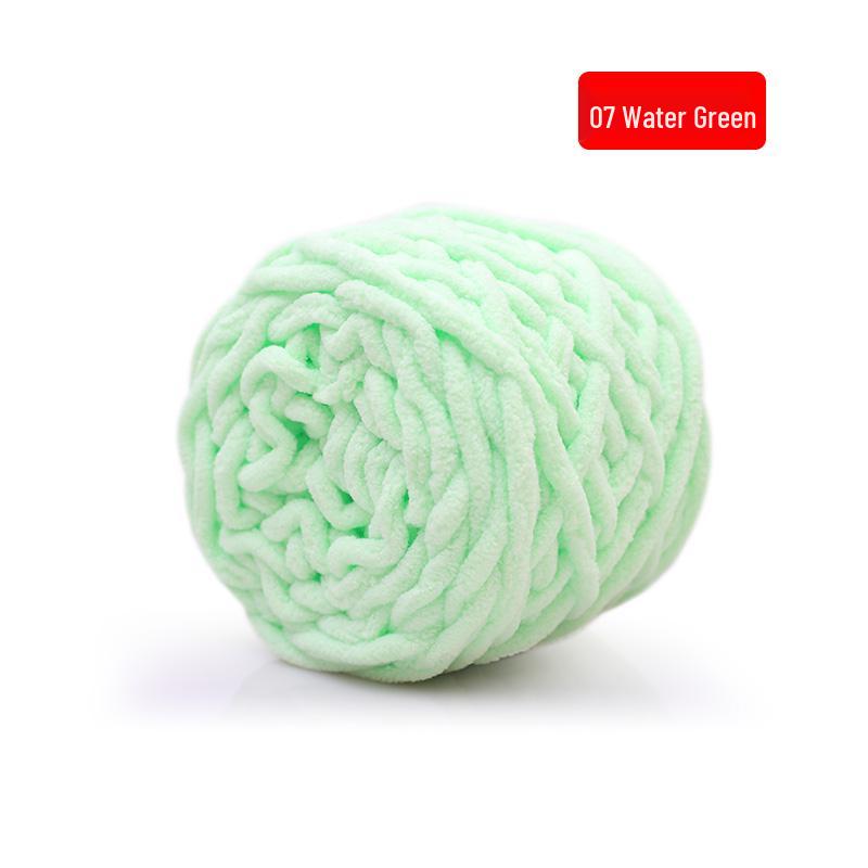 Ice Bar Chunky Soft Yarn for Hand-Knitted Scarves, Crochet Hooks, Slippers, and DIY Projects for Men and Women