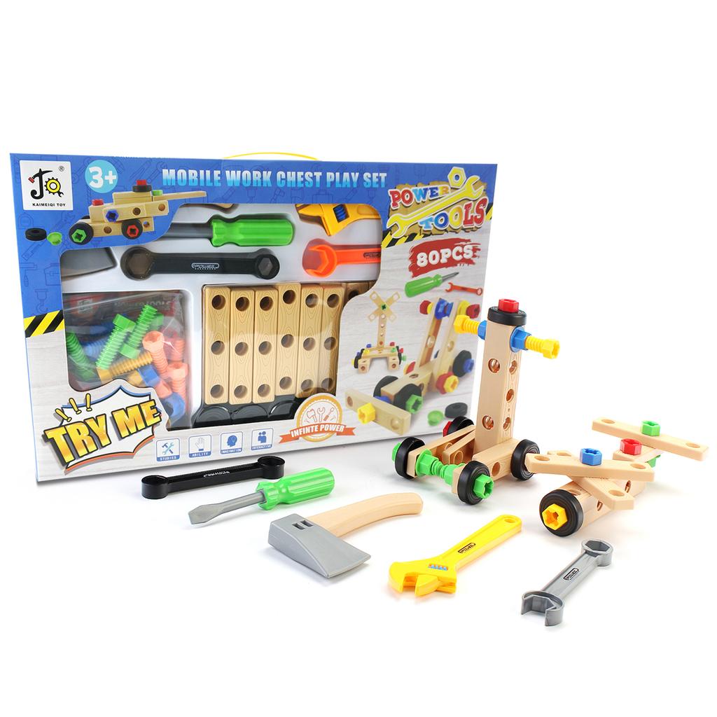 Children Assembly Building Blocks Realistic Shape Multi-function Repair Nut Combination Boys Educational Toys