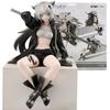 14CM Anime Arknights Game Lappland Figure Noodle Stopper Figure Animation Model Toys Gifts Collection Decoration Ornaments PVC