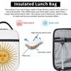Sun Of May Flag Of Argentina Insulated Lunch Bag for Women Kids Portable Food Boxes Thermal Lunch Box Tote