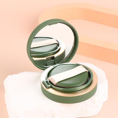 Prázdná krabička na vzduchový polštářek 12G Nádoby na Bb krém s houbičkou a zrcadlem Cestovní doplňky na make-up Přenosná kosmetická krabička