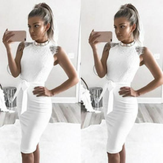 2022 Sommer Damen Spitzenoberteil mit kurzen Ärmeln - Europäischer und Amerikanischer Stil