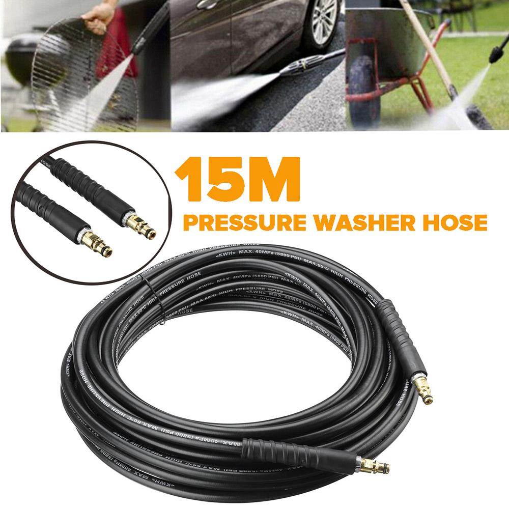 15M High Pressure Washer Hose Compatible with Kar Cher K Series K2 K3 K4 K5 K7