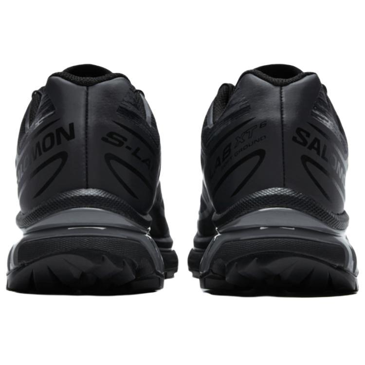 SALOMON Xt-6 Camo Comfortable Versatile Durable Breathable Support Low-Top Outdoor Functional Shoes Unisex Shoes Black Gray 477805