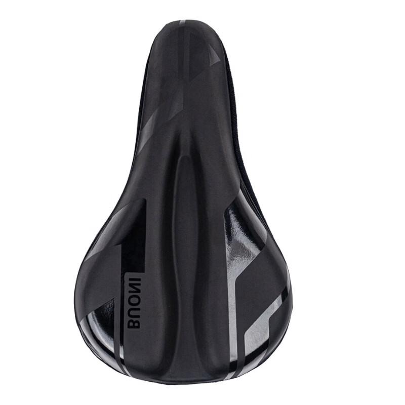 Lishi PU Leather Silicone Bicycle Saddle Cover